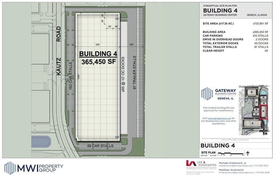 IL Route 38, Geneva, IL à vendre - Plan d’étage – Image 2 sur 2