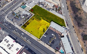 3527 Pacific Coast Hwy, Signal Hill, CA - VUE AÉRIENNE vue de carte - Image1