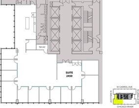 300 N LaSalle St, Chicago, IL à louer Plan d’étage– Image 2 sur 4
