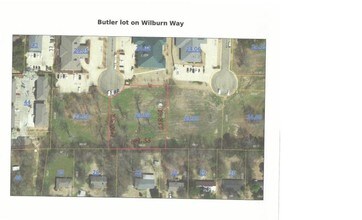 Wilburn Way, Starkville, MS - Vue aérienne vue de carte