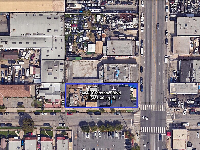 6841 Crenshaw Blvd, Los Angeles, CA à vendre - Photo de l’immeuble – Image 2 sur 9