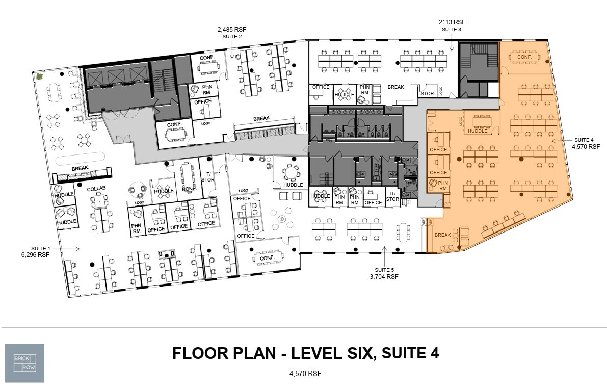 801 Barton Springs Rd, Austin, TX à louer Plan d’étage– Image 1 sur 1