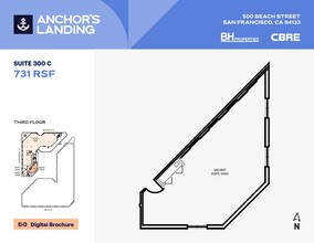 333 Jefferson St, San Francisco, CA à louer Plan d’étage– Image 1 sur 1