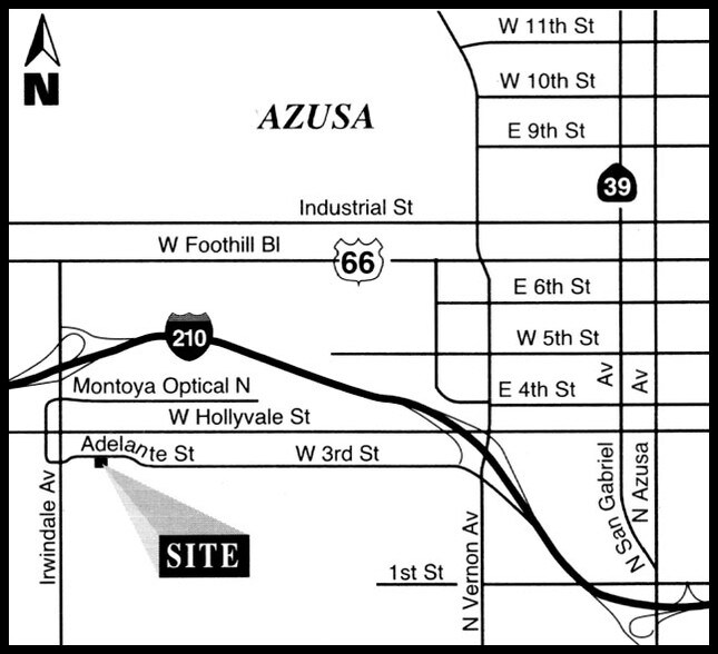 16014-16018 Adelante St, Irwindale, CA à louer - Plan de site – Image 3 sur 3