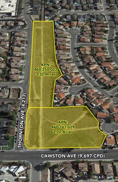 SEC S Cawston Ave & W Thornton Ave, Hemet, CA à vendre - Photo de l’immeuble – Image 1 sur 7