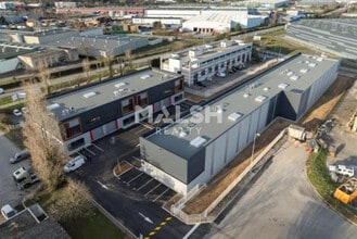 Saint-Quentin-Fallavier - VUE AÉRIENNE  vue de carte