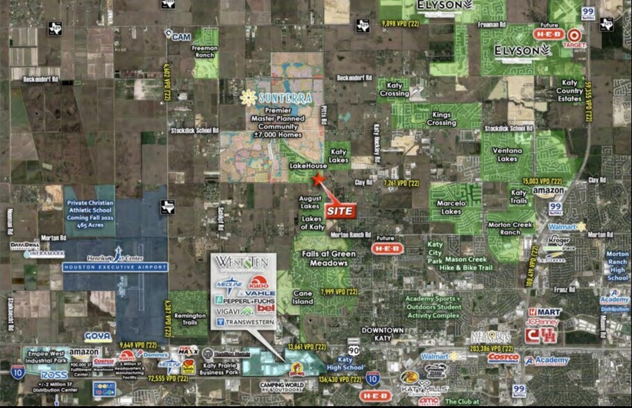 4019 Pitts Road, Katy, TX à louer - Aérien – Image 2 sur 10