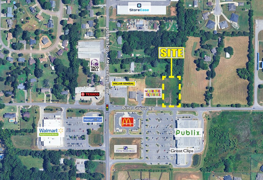 283 Pine Grove Rd, Madison, AL à louer - Photo de l’immeuble – Image 3 sur 15