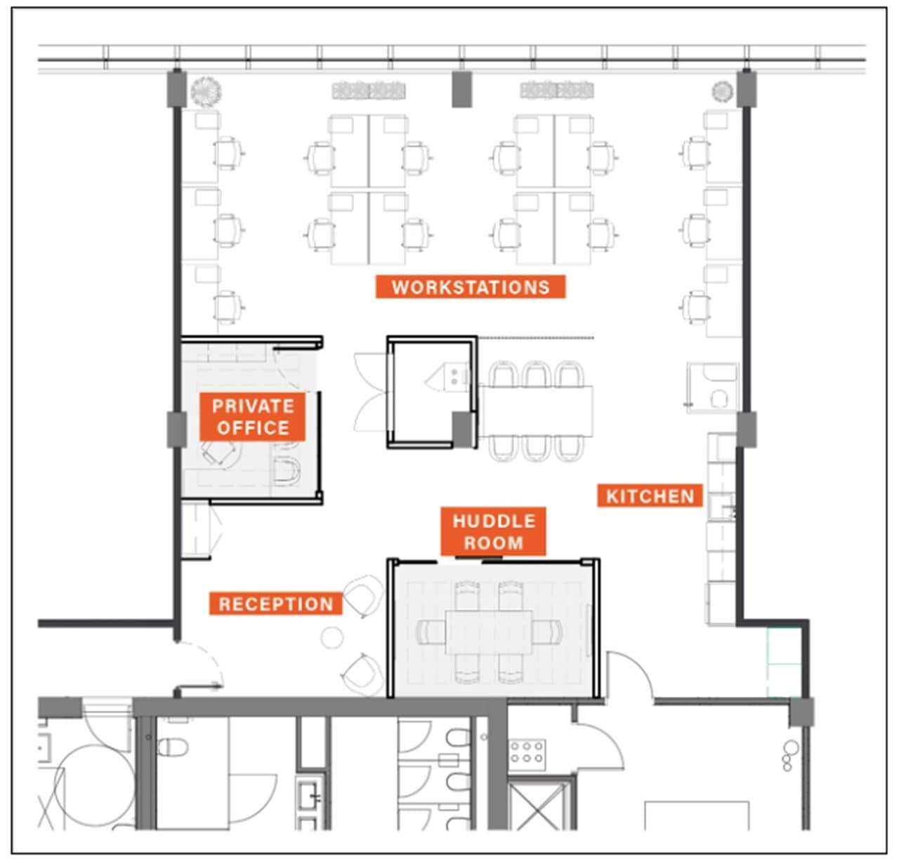 251 Queens Quay E, Toronto, ON à louer Plan d’étage– Image 1 sur 1