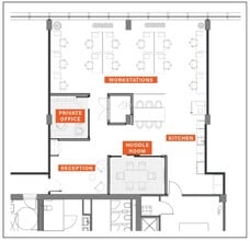 251 Queens Quay E, Toronto, ON à louer Plan d’étage– Image 1 sur 1