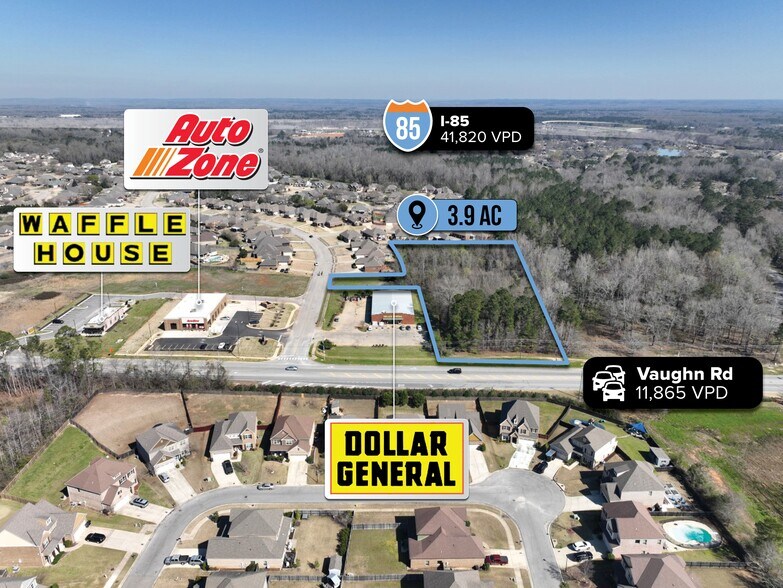 adj. to 9711 Vaughn Road Rd, Pike Road, AL à vendre - Photo de l’immeuble – Image 3 sur 8