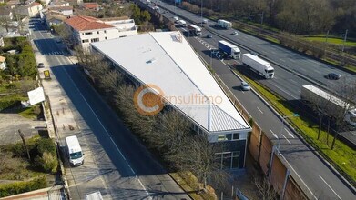 Carbon-Blanc, GIR - VUE AÉRIENNE  vue de carte