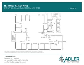 1200 NW 78th Ave, Doral, FL à louer Plan d’étage– Image 1 sur 1