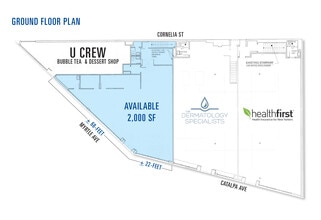 56-23-56-29 Myrtle Ave, Ridgewood, NY à louer Plan d’étage– Image 1 sur 1