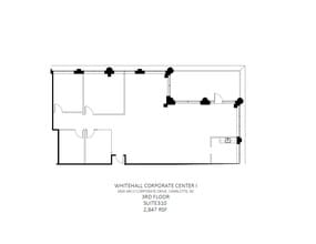 3800 Arco Corporate Dr, Charlotte, NC à louer Plan de site– Image 1 sur 1