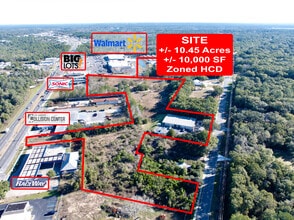 6148 Old Bagdad Hwy, Milton, FL - Vue aérienne vue de carte - Image1