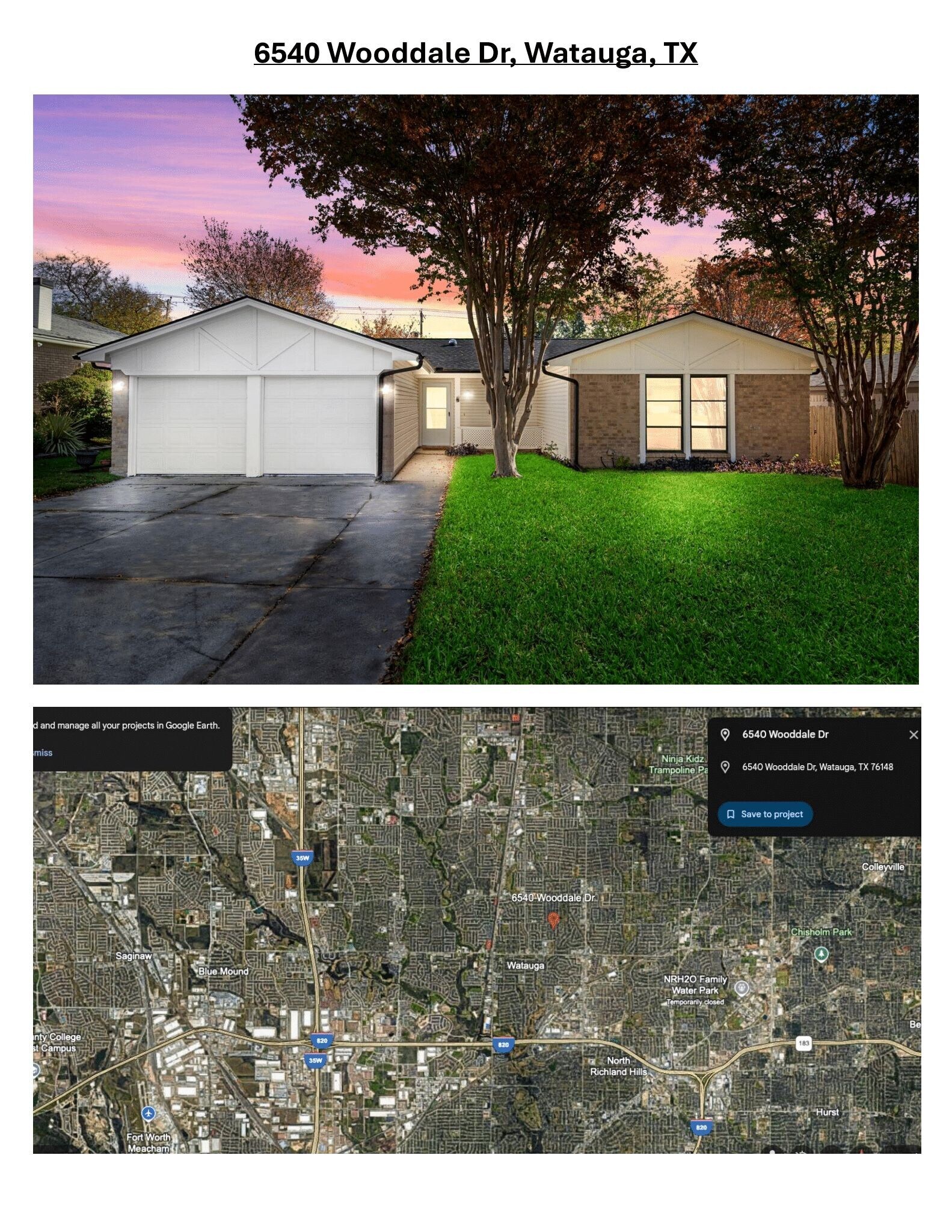 8 Single Family Brick Homes DFW Rentals portefeuille de 8 biens à vendre sur LoopNet.fr Photo de l’immeuble– Image 1 sur 9