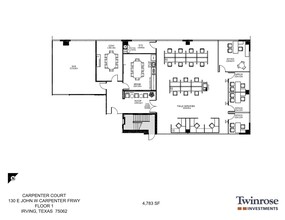 130 E John Carpenter Fwy, Irving, TX à louer Plan de site– Image 2 sur 2