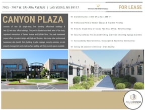 7905-7995 W Sahara Ave, Las Vegas, NV à louer Photo de l’immeuble– Image 2 sur 5