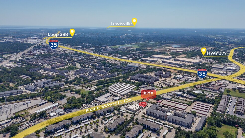 500 Fort Worth Dr, Denton, TX à louer - Photo de l’immeuble – Image 3 sur 7
