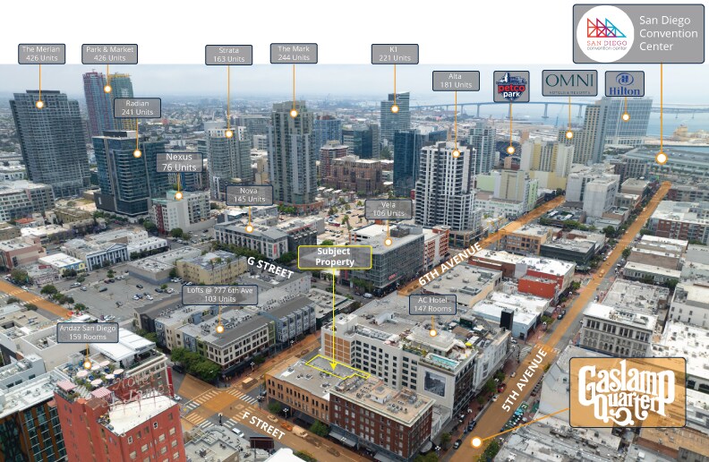 748-752 6th Ave, San Diego, CA à vendre - Photo de l’immeuble – Image 3 sur 9