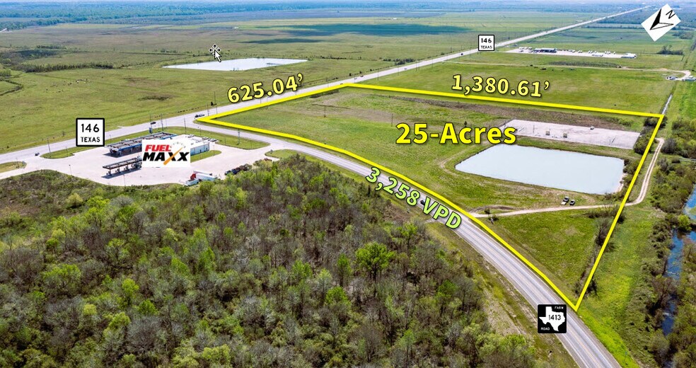 SWC 146 Fm 1413, Dayton, TX à vendre - Photo de l’immeuble – Image 2 sur 8
