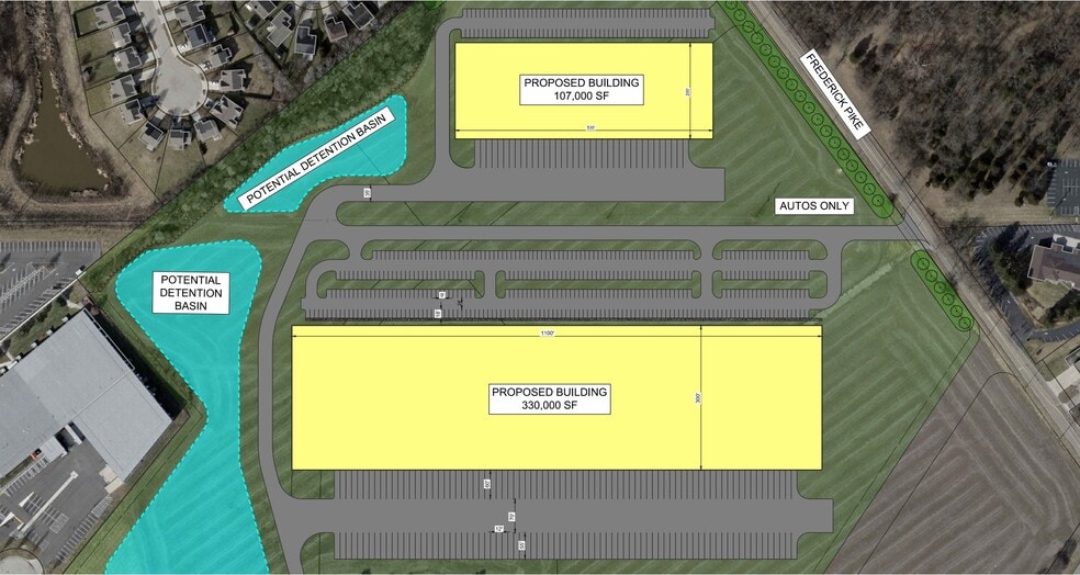 Shoup Mill & Frederick Pike Pike, Dayton, OH à vendre - Plan de site – Image 2 sur 2