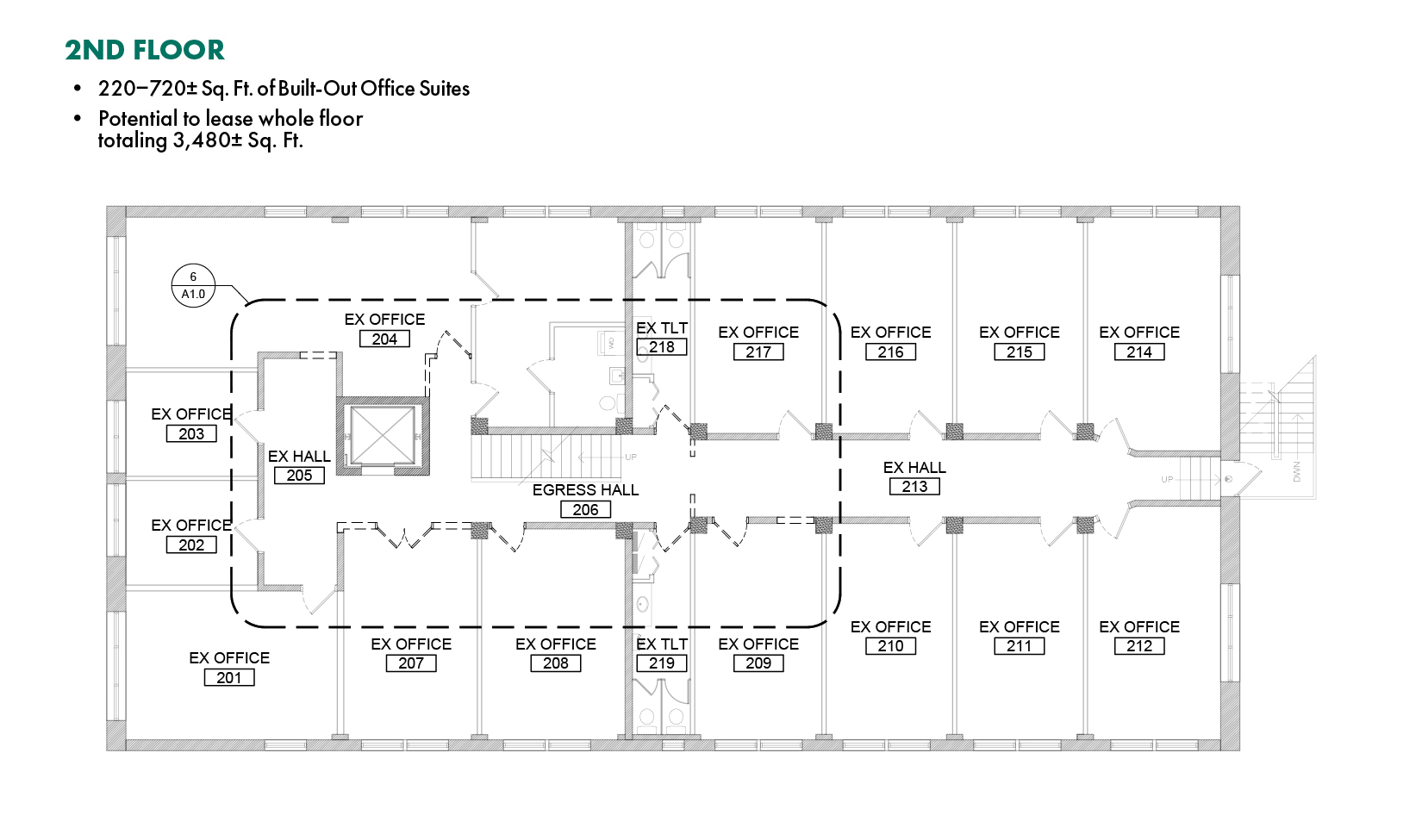 1615-1617 Hendry St, Fort Myers, FL à louer Plan d’étage– Image 1 sur 1