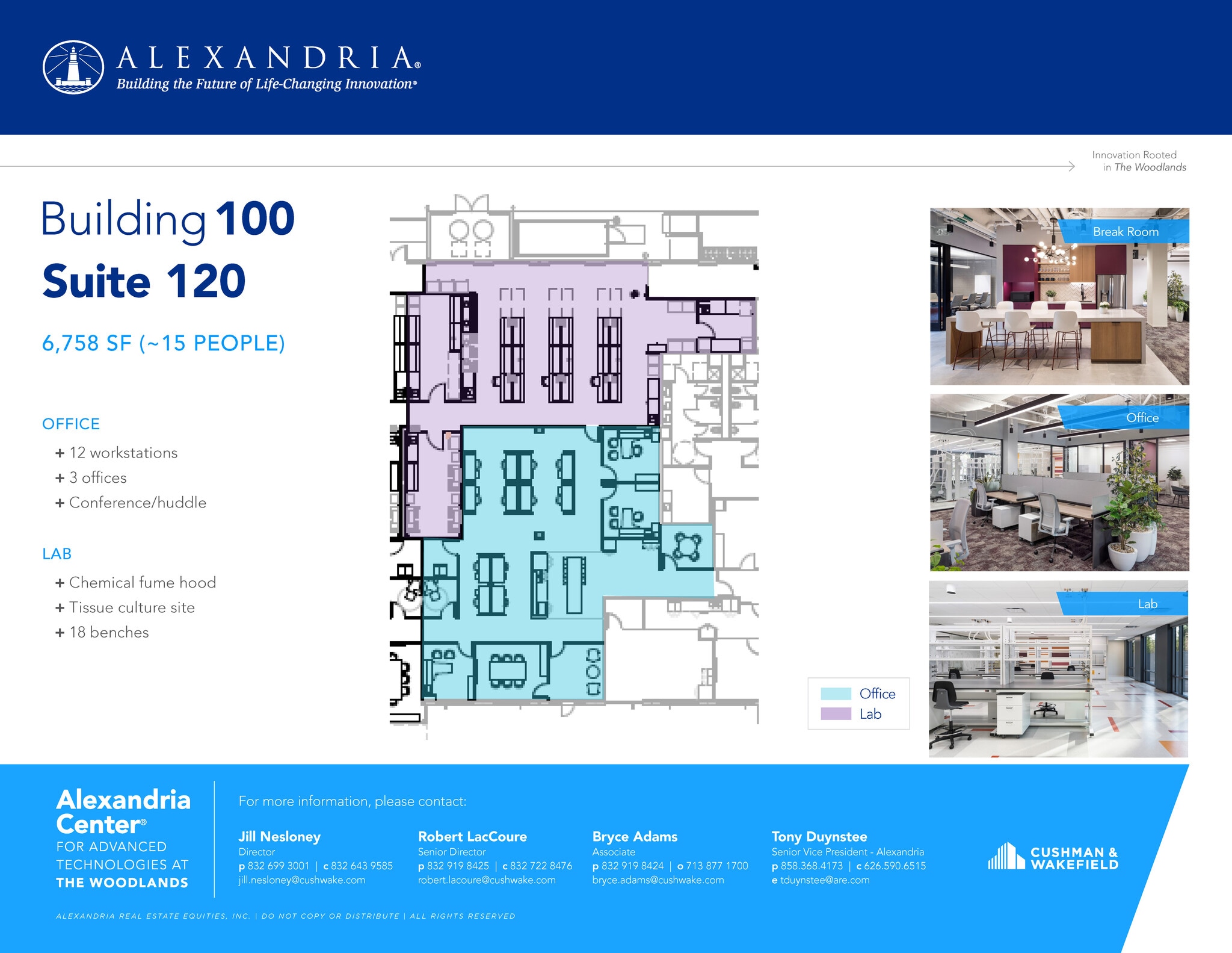 8800 Technology Forest Pl, The Woodlands, TX à louer Plan d’étage– Image 1 sur 1