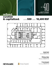 410 17th St, Denver, CO à louer Plan d’étage– Image 1 sur 1