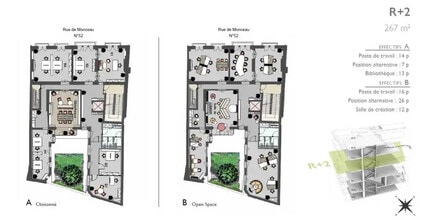 52 Rue De Monceau, Paris à louer Plan d’étage– Image 1 sur 7
