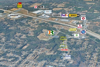 4226 Hartley Bridge Rd, Macon-Bibb, GA - Vue aérienne vue de carte