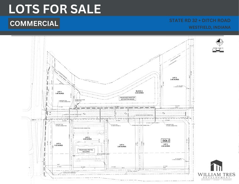 SR 32, Westfield, IN à vendre - Aérien – Image 1 sur 3