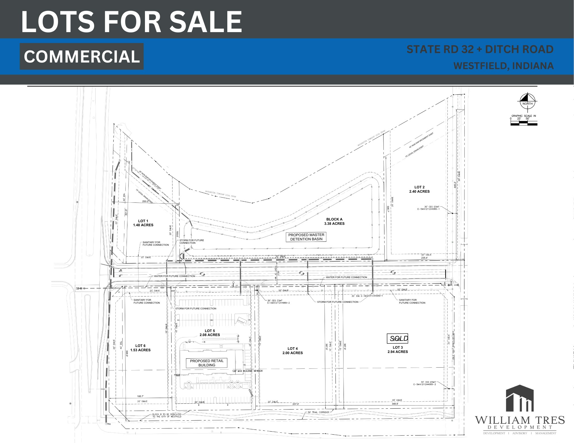 SR 32, Westfield, IN à vendre Aérien– Image 1 sur 4