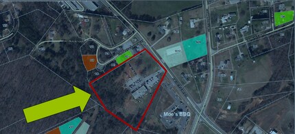 1020 Powdersville Rd, Easley, SC - VUE AÉRIENNE  vue de carte