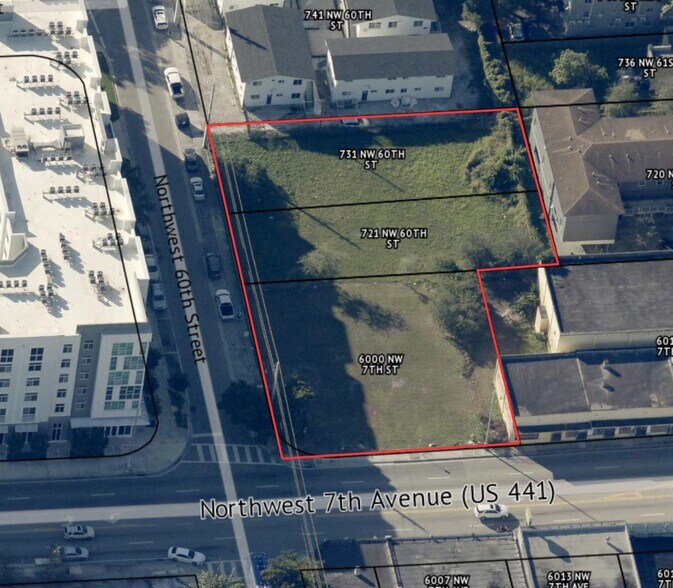 6000 NW 7th Ave, Miami, FL à louer - Aérien – Image 2 sur 2