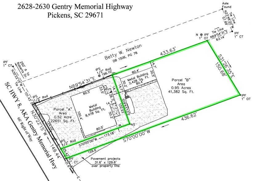 2628 Gentry Memorial Hwy, Pickens, SC à louer - Photo de l’immeuble – Image 2 sur 5