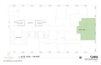 230 S Bemiston Ave, Clayton, MO à louer Plan de site– Image 1 sur 1