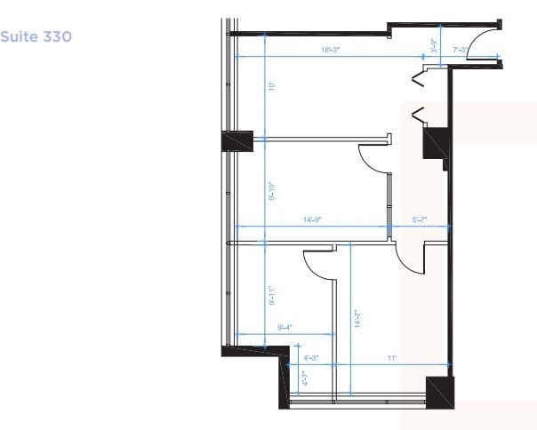 1819 Boul René-Lévesque O, Montréal, QC à louer Plan d’étage– Image 1 sur 1