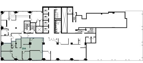 1010 Rue Sherbrooke O, Montréal, QC à louer Plan d’étage– Image 1 sur 1
