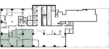 1010 Rue Sherbrooke O, Montréal, QC à louer Plan d’étage– Image 1 sur 1