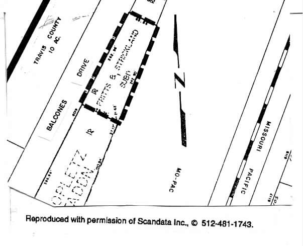 6101 Balcones Dr, Austin, TX à louer - Plan cadastral – Image 2 sur 4