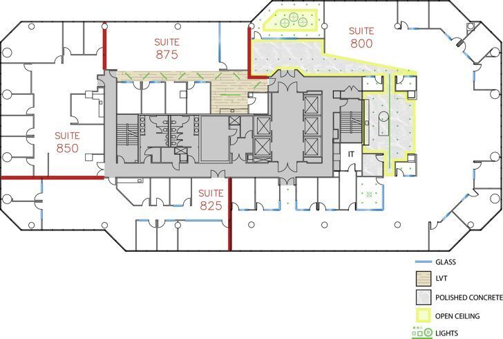 18100 Von Karman Ave, Irvine, CA à louer Plan d’étage– Image 1 sur 1