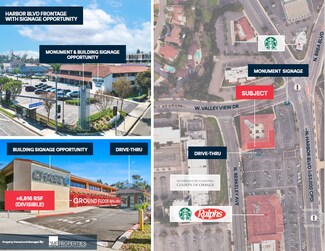Plus de détails pour 1001-1235 N Harbor Blvd, Fullerton, CA - Local commercial à louer