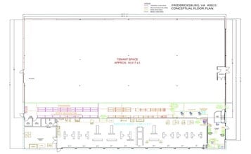 2384 Plank Rd, Fredericksburg, VA à louer Plan d’étage– Image 1 sur 1