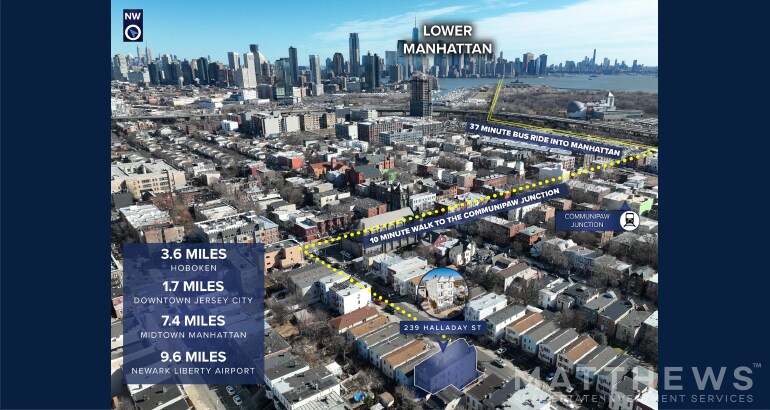239 Halladay St, Jersey City, NJ à vendre - Photo de l’immeuble – Image 3 sur 4