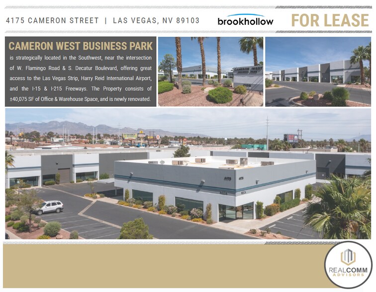 4175 Cameron St, Las Vegas, NV à louer - Photo de l’immeuble – Image 3 sur 5