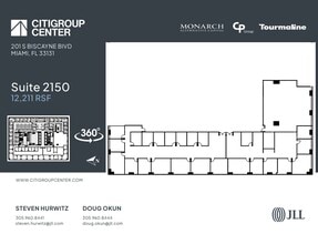 201 S Biscayne Blvd, Miami, FL à louer Plan d’étage– Image 1 sur 1