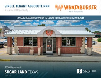 Plus de détails pour 4530 Highway 6, Sugar Land, TX - Local commercial à vendre