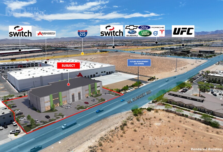 5765 Sunset rd, Las Vegas, NV à vendre - Photo de l’immeuble – Image 3 sur 13
